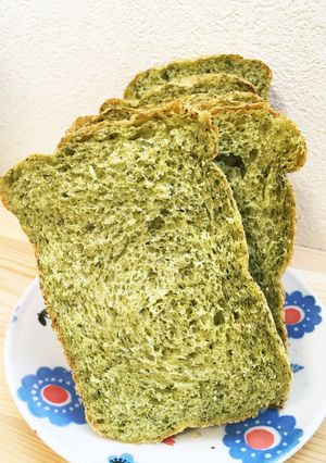 HBで茹でない簡単ほうれん草パン-レシピのメイン写真