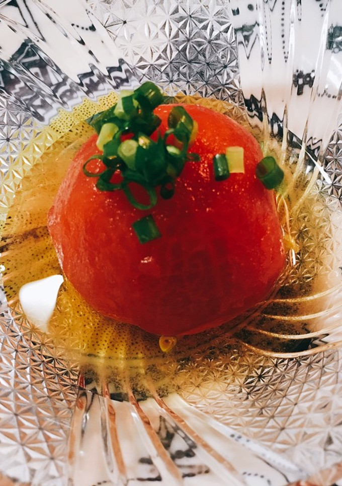 冷やっと！まるごとトマトのお浸し-レシピのメイン写真