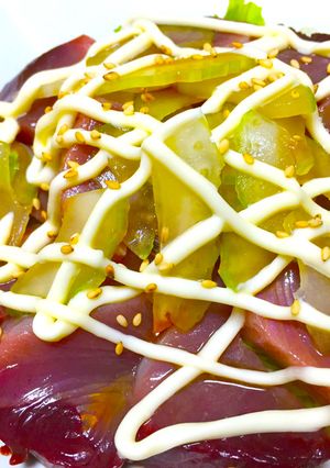 鰹とセロリのサラダ風-レシピのメイン写真