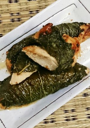 ササミの味噌マヨ大葉巻き-レシピのメイン写真