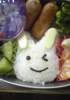 年少◆お弁当(うさぎ)-レシピのメイン写真