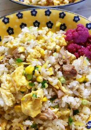 自家製チャーシューのチャーハンランチ♪-レシピのメイン写真