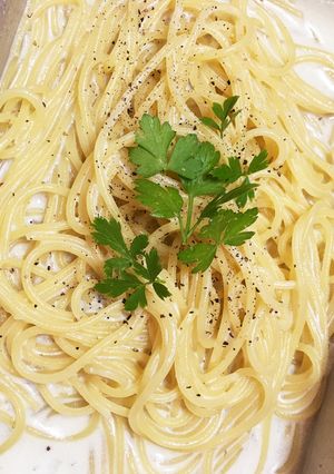 大メスティンでゴルゴンゾーラパスタ-レシピのメイン写真