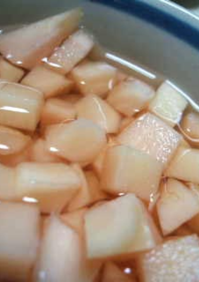 食感楽しい角切り生姜の甘酢漬け！-レシピのメイン写真