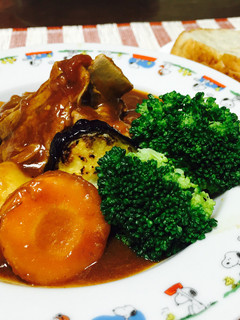 スペアリブのデミソース煮込み-レシピのメイン写真