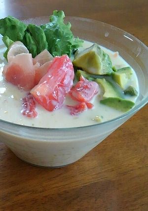 濃厚豆乳冷製麺！-レシピのメイン写真