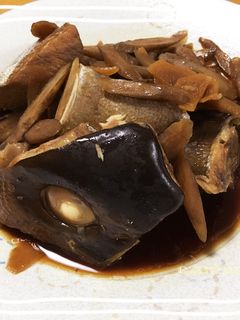 ハマチのあら煮-レシピのメイン写真