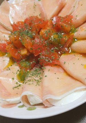 簡単！トマトとバジルのカプレーゼ-レシピのメイン写真