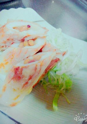 梅納豆の詰め焼き竹輪(˙◁˙)-レシピのメイン写真