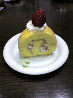 家にある材料で!ロールケーキ♪-レシピのメイン写真