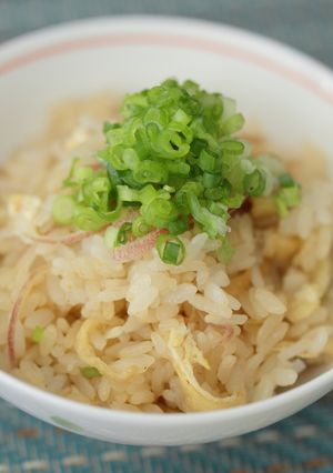 簡単！香味野菜と油揚げの味御飯-レシピのメイン写真