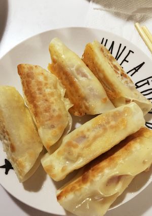 餃子の皮でコンビニブリトー風味-レシピのメイン写真