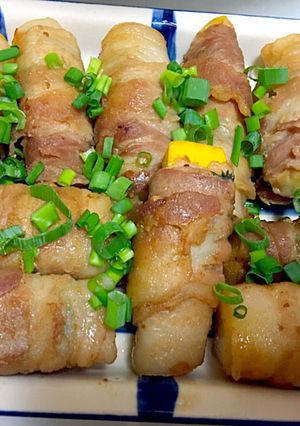簡単なニンニク醤油味ズッキーニ肉巻き-レシピのメイン写真