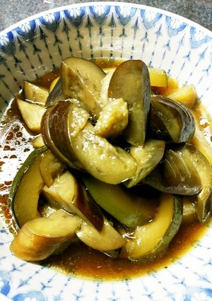 梅と生姜の隠し味♡茄子&夏野菜の煮びたし-レシピのメイン写真