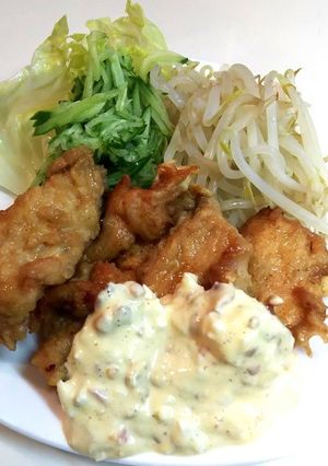カリカリ梅でさっぱり！初夏のチキン南蛮-レシピのメイン写真