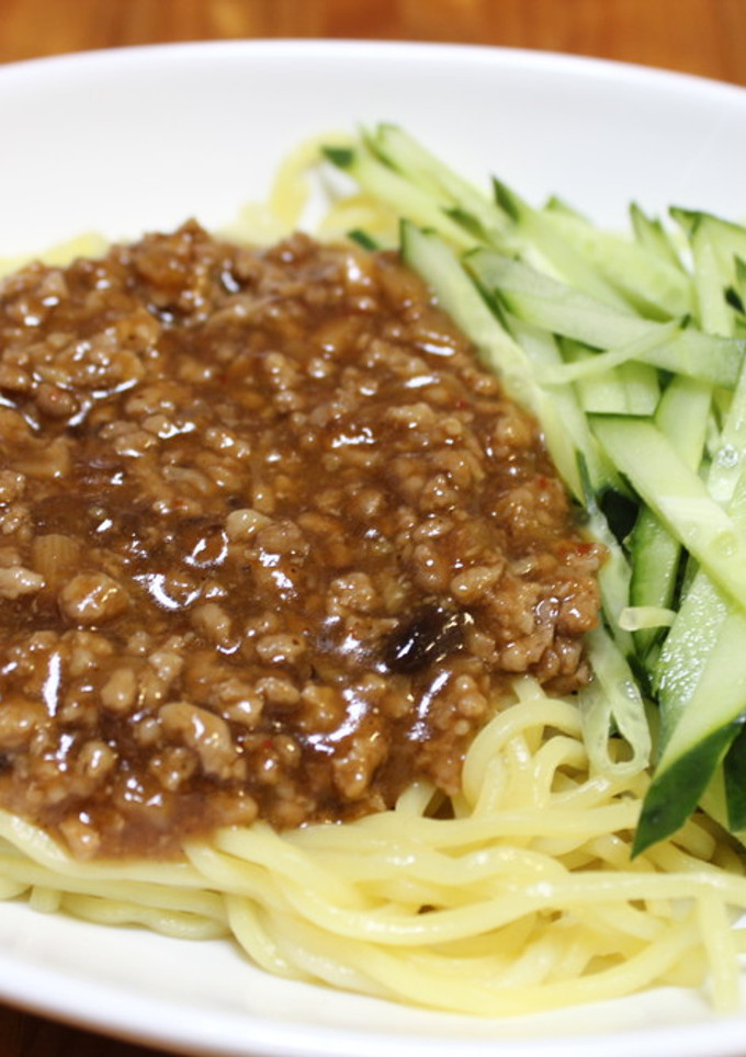 ジャージャー麺の本格肉みそ！-レシピのメイン写真