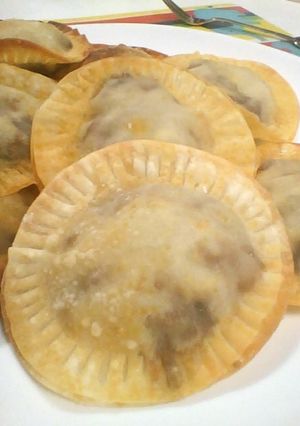 餃子の皮 de 夏野菜ミートパイ-レシピのメイン写真