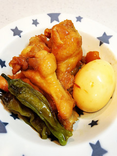 ご飯が進む!〜手羽元と卵のさっぱり旨煮〜-レシピのメイン写真