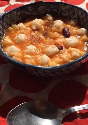 ３分でできる！お餅のとろとろトマトスープ-レシピのメイン写真