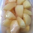 桃のシロップ漬け