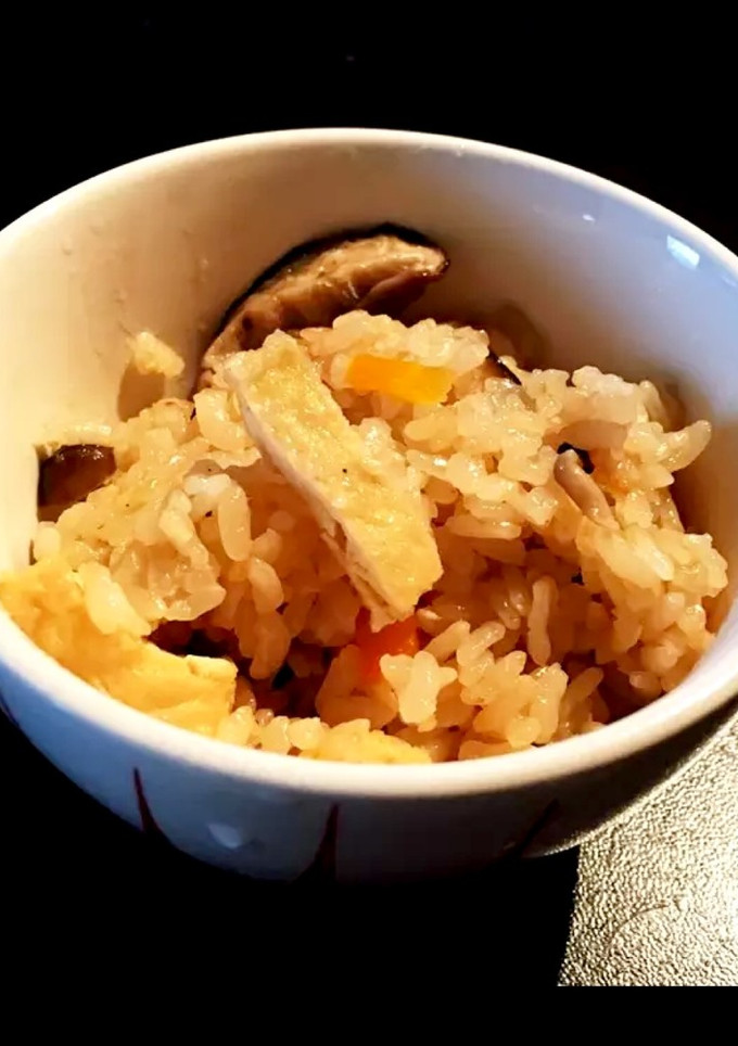 舞茸の炊き込みご飯(3合)-レシピのメイン写真