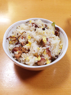 スモークチキンチャーハン-レシピのメイン写真