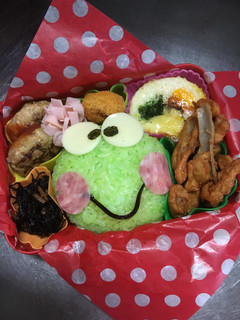 ケロッピー爆弾おにぎり-レシピのメイン写真