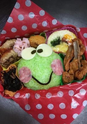 ケロッピー爆弾おにぎり-レシピのメイン写真