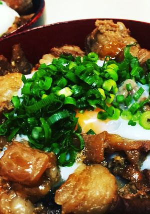 お手軽！絶対美味い牛スジ丼-レシピのメイン写真