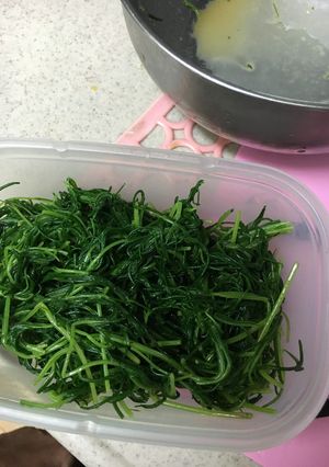 おかひじきの辛子醤油和え-レシピのメイン写真