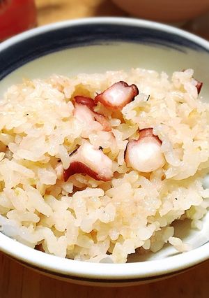 炊飯器で簡単タコ飯！-レシピのメイン写真