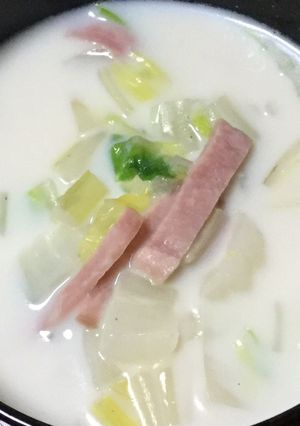 白菜のミルク煮-レシピのメイン写真