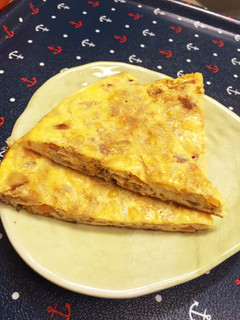 切り干し大根の煮物でキッシュ風オムレツ-レシピのメイン写真