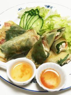 簡単!とろ〜りチーズのピザ風春巻き♪☆-レシピのメイン写真