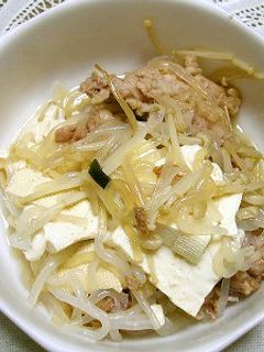 かんたん肉豆腐-レシピのメイン写真