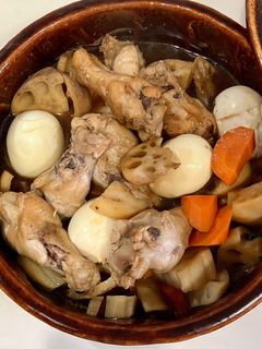 鶏手羽と根菜のお酢煮-レシピのメイン写真