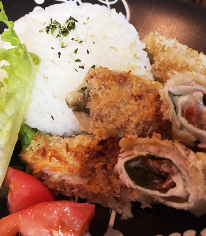 揚げずに簡単♡梅しそチーズフライ-レシピのメイン写真