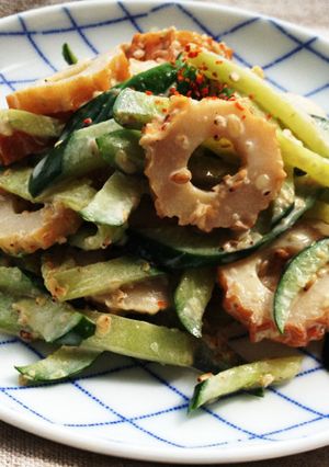 簡単！ちくわとキュウリの和え物-レシピのメイン写真