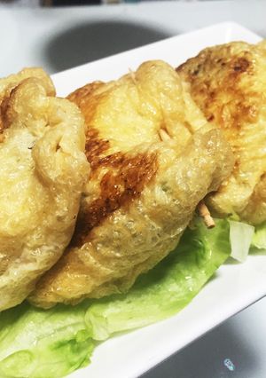 レタスとツナのチーズ巾着:-)-レシピのメイン写真