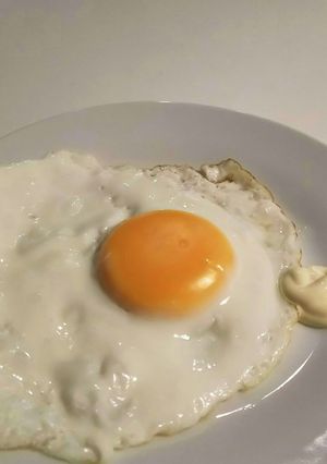固くない美味しい目玉焼き-レシピのメイン写真