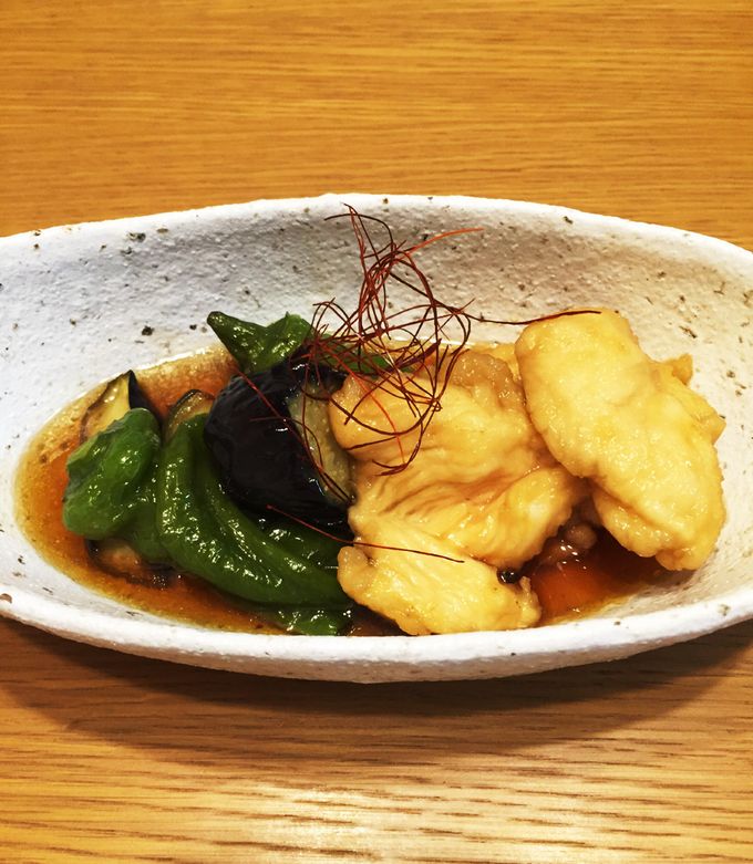 麺つゆで☆ふわふわ柔らかささみの揚げ浸し-レシピのメイン写真