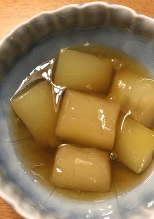 優しい味！ 夕顔 (冬瓜) の煮物-レシピのメイン写真