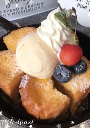 フランスパンde簡単♡フレンチトースト-レシピのメイン写真