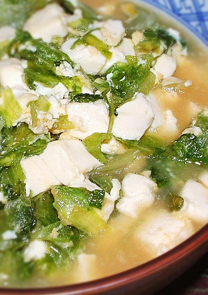 豆腐とレタスの卵炒め-レシピのメイン写真