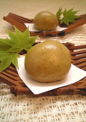 抹茶饅頭-レシピのメイン写真