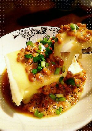 とろ～り、お豆腐の納豆&チーズがけ-レシピのメイン写真