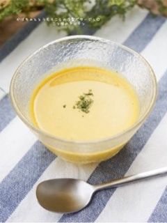 かぼちゃととうもろこしの冷製ポタージュ☆-レシピのメイン写真