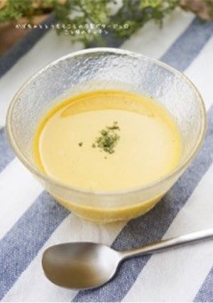 かぼちゃととうもろこしの冷製ポタージュ☆-レシピのメイン写真