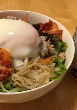 ビビンバ丼風冷奴-レシピのメイン写真
