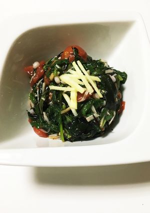 モロヘイヤ トマト ネバネバサラダ-レシピのメイン写真
